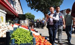 Sivas'ta marketlerde sıkı kontrol...