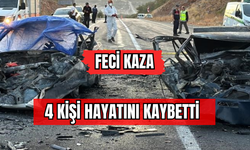 Sivas'ta Feci Kaza 4 Kişi Hayatını Kaybetti