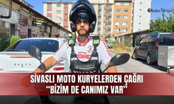Sivaslı moto kuryelerden çağrı: Bizim de canımız var