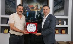 Şarkışla Esnaf Odası'nda nöbet değişimi