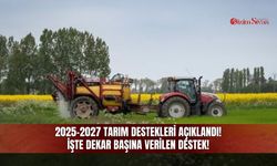 2025-2027 Tarım Destekleri Açıklandı! İşte Dekar Başına Verilen Destek!