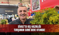 Sivas’ta kış hazırlığı: Turşunun sırrı dere otunda!