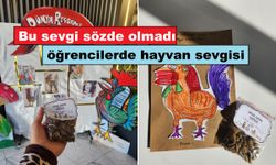 Sivas’tan örnek davranış: Hayvan sevgisi küçük yaşta başlar