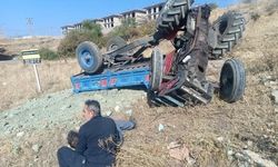 Kontrolden Çıkan Traktör Mahallede Korku Dolu Anlar Yaşattı