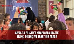 Sivas’ta Filistin’e kitaplarla destek: Bilinç, direniş ve sanat bir arada