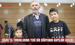Sivas’ta torunlarına yeni bir dünyanın kapıları açıldı