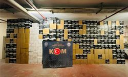 6 Milyon 360 Bin Kaçak Makaron Operasyonu