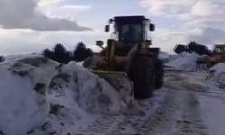 Sivas'ta kar esareti bitmiyor! Zorlu mesai devam ediyor