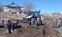 Sivas Kangal Çetinkaya Mevkiinde Kapsamlı Yol Yenileme Çalışması