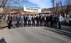 Sivas Valisi Yılmaz Şimşek Kozlu Köyü’nde vatandaşlarla buluştu
