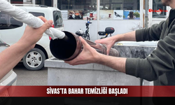 Sivas’ta bahar temizliği başladı