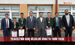 Yıldızeli'nin Genç Bilekleri Sivas'ta Tarih Yazdı