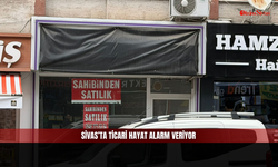 Sivas’ta Ticari Hayat Alarm Veriyor