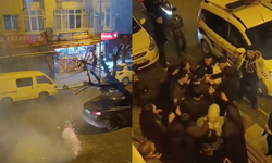 Kutlama Diye Başladı, Tekme Tokat Bitti! Havai Fişek Patladı, Ortalık Bir Anda Savaş Alanına Döndü!