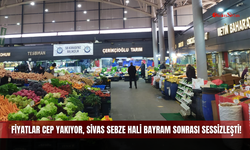 Fiyatlar cep yakıyor, Sivas Sebze Hali bayram sonrası sessizleşti!