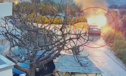 Ateşe Verdiği Araçla Birlikte Kendisi de Yandı