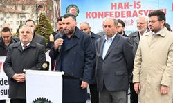 Sivas'ta HAK-İŞ Konfederasyonu Taleplerini Haykırdı