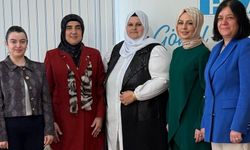 AK Parti Sivas Kadın Kolları'ndan Kadın Muhabirlere Ziyaret