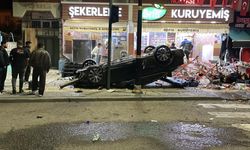 Sivas’ta Film Sahnelerini Aratmayan Kaza! Ortalık Savaş Alanı!