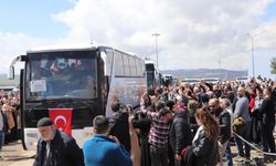 Sivas'ta 312 hacı adayı dualarla uğurlandı