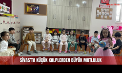 Sivas’ta Minik Öğrencinin Doğum Günü Sevinci Yüzlere Yansıdı