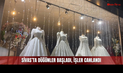 Sivas'ta Gelinlikçilerin Yüzü Gülüyor