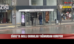 Sivas’ta akıllı duraklar vatandaşın sığınağı oldu