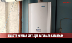 Sivas’ta soğuk geri geldi, kaloriferler yeniden ısındı