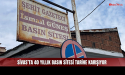 Sivas İsmail Güneş Basın Sitesi’nde hüzünlü veda