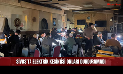 Sivas'ta Vatandaşların Okey Aşkı Engel Tanımadı