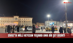 Sivas'ta Milli Maç Coşkusu Konvoylara Taştı