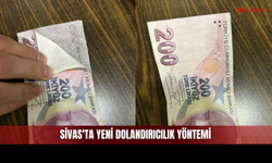 Birbirine Yapıştırılmış Sahte Paralar Sivas'ta da Ortaya Çıktı!