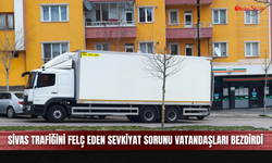Sivas trafiğini felç eden sevkiyat sorunu vatandaşları bezdirdi