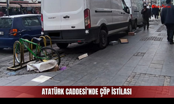 Atatürk Caddesi’nde Çöp İstilası