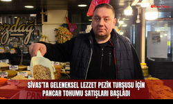 Sivas’ta geleneksel lezzet Pezik Turşusu için pancar tohumu satışları başladı