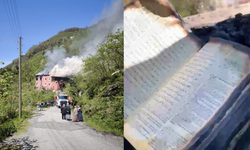 Her Şeyin Küle Döndüğü Yangında Kur'an-ı Kerim Zarar Görmedi!