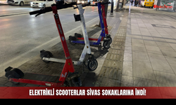 Elektrikli Scooterlar Sivas Sokaklarına İndi!