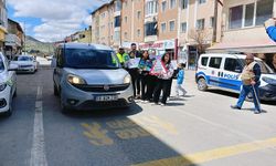 Sivas Ulaş’ta Trafik Haftasında Hem Eğitim Hem Denetim