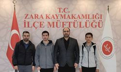 Zara'da bilgi yarışmasında dereceye giren öğrenciler ödüllendirildi