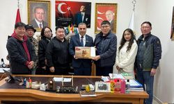 Akıncılar Belediye Başkanı Sevinç, Moğolistan heyetini ağırladı