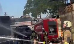 İşyerinde Yangın Çıktı! İtfaiye Ekipleri Zamanla Yarıştı