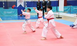 Sivas’ta genç sporcular 19 Mayıs’ta hünerlerini sergiledi