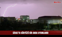 Sivas'ta Geceyi Gündüze Çeviren Doğa Olayı!
