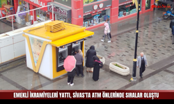 Sivas'ta Bayram Öncesi "ATM" Çilesi Başladı