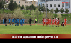 Düğüm Penaltılarda Çözüldü! Rektörlük Kupası’nda Şampiyonluk Coşkusu
