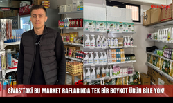 Sivas'taki Bu Market Raflarında Tek Bir Boykot Ürün Bile Yok!
