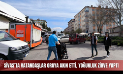 Sivas'ta vatandaşlar oraya akın etti, yoğunluk zirve yaptı