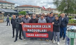 Bayramda da Susmadılar: Sivas Demir Çelik Mağdurları Meydanda Hak Aradı