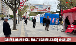 Kurban Bayramı Öncesi Sivas'ta Kurbanlık Bağış Yoğunluğu!