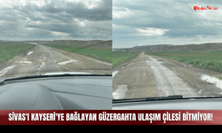 Sivas'ı Kayseri'ye Bağlayan Güzergahta Ulaşım Çilesi Bitmiyor!